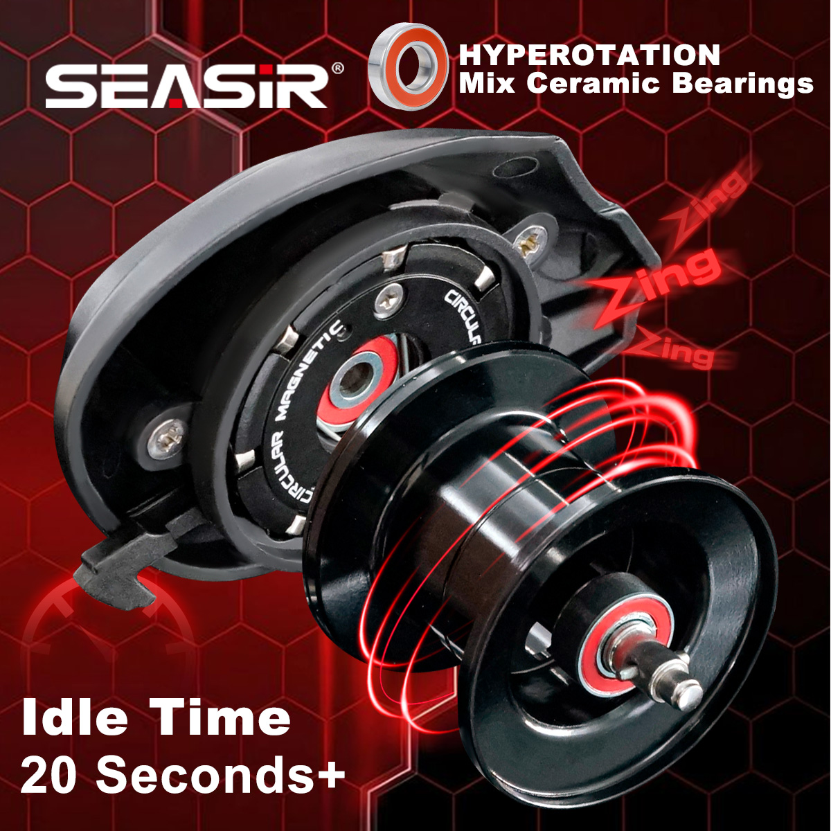 Moulinet de lancer SEASIR CAST - Abu Garcia Reel Max avis et prix