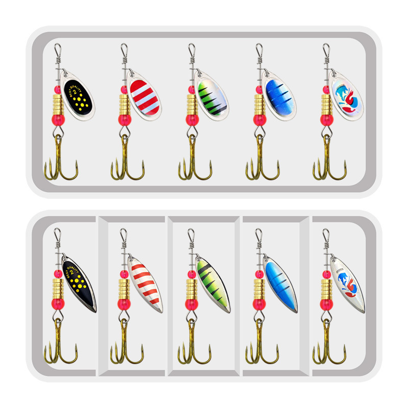 Leurre de pêche spinner avec c - Fishing Lure Spoon avis et prix