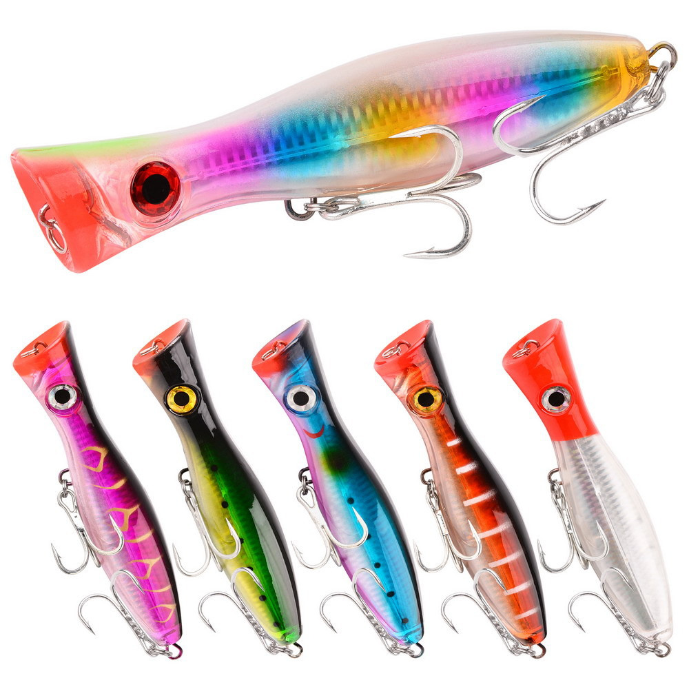 1pc 43g/83g grand Popper flott - Fishing Lure Popper avis et prix
