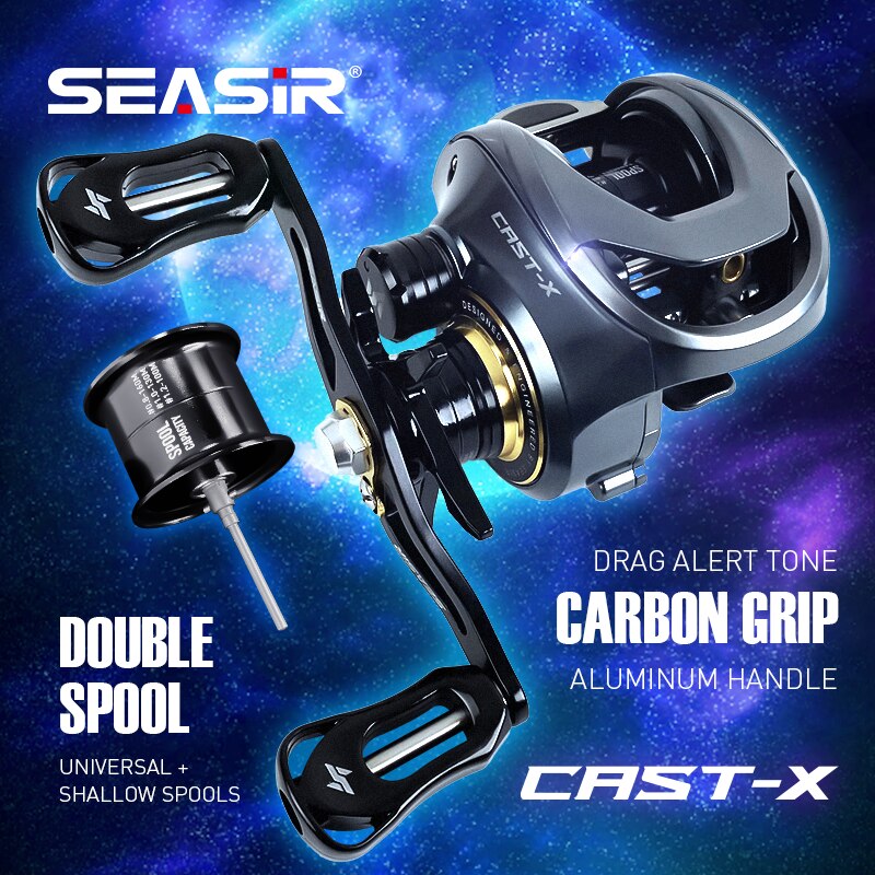 SEASIR Cast-X Baitcasting moul - Abu Garcia Reel Max avis et prix