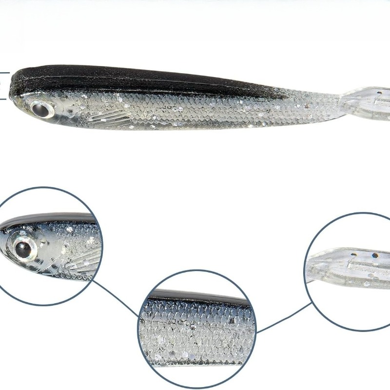 10/20/30 Pièces Leurre Souple  - Fishing Lure Soft Plastic avis et prix