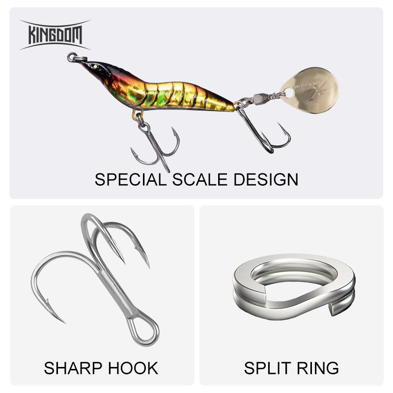 KINGDOM Leurre de pêche aux cr - Fishing Lure Blade Bait avis et prix