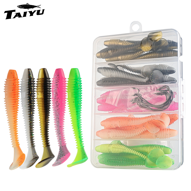 TAIYU Ensemble de 25/35 leurre - Fishing Lure Soft Plastic avis et prix