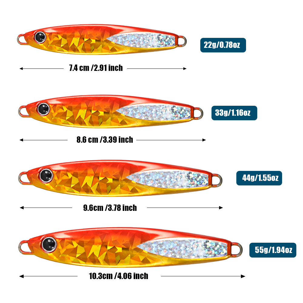 JIGGING PRO Leppa Jig 22g 33g  - Fishing Lure Topwater avis et prix